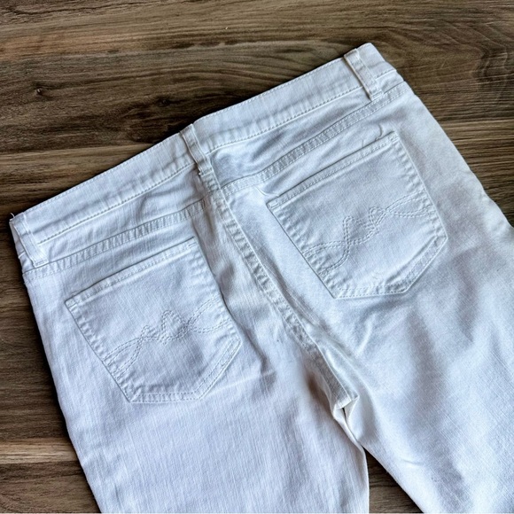 New York & Company Blue Stretch Skinny Jeans -  Sits at Waist - Size 6 - Picture 9 of 12